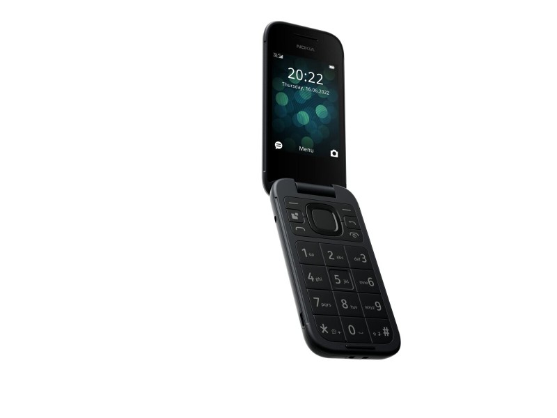 Мобилен телефон Nokia 2660 2,8 128 GB RAM Черен 4G NaN –  BB Големи ключови мобилни телефони