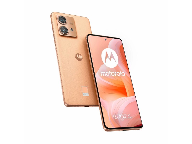 Смартфони Motorola Edge 40 Neo 5G 12 GB RAM 256 GB 6,55 Праскова NaN –  BB Безплатни телефони и смартфони