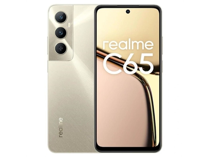 Смартфони Realme C65 6,67 MediaTek Helio G85 8 GB RAM 256 GB Златен NaN –  BB Безплатни телефони и смартфони