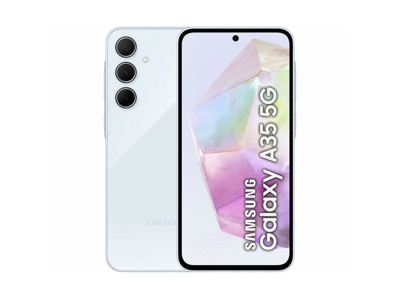 Смартфони Samsung Galaxy A35 5G 6,6 8 GB RAM 256 GB Син Черен NaN –  BB Безплатни телефони и смартфони