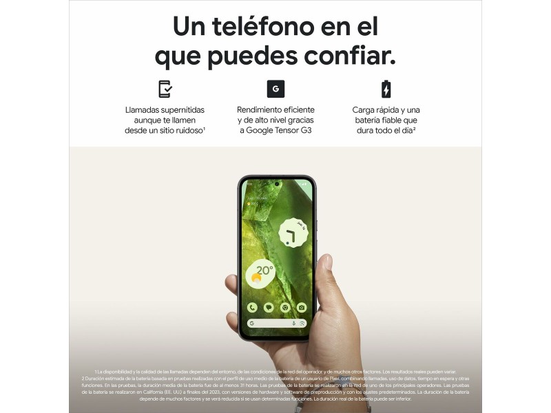 Смартфони Google Google Pixel 8a 6,1 8 GB RAM 128 GB Син NaN –  BB Безплатни телефони и смартфони