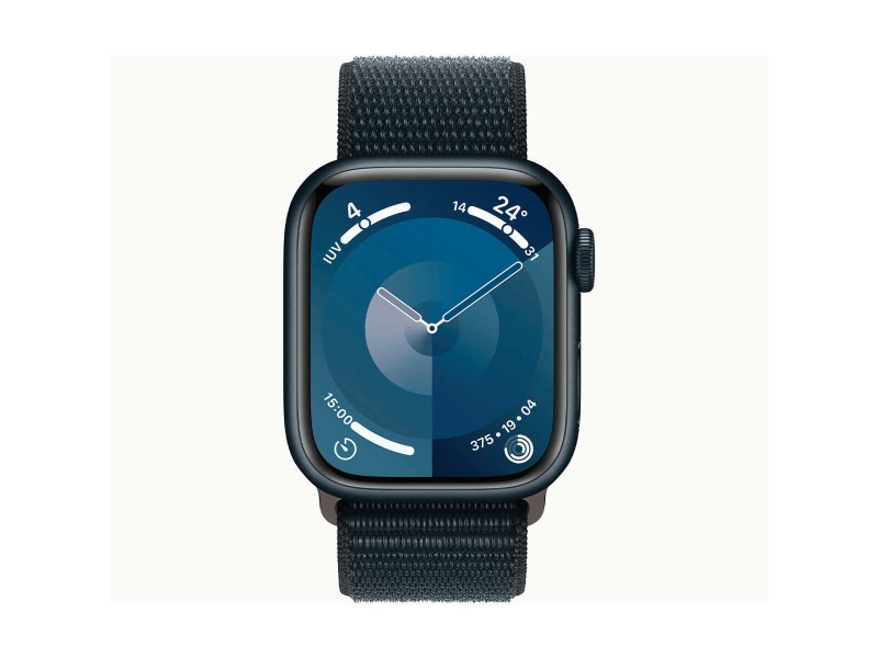 Смарт часовник Apple Series 9 Черен 1,9 45 mm NaN –  BB Умни часовници