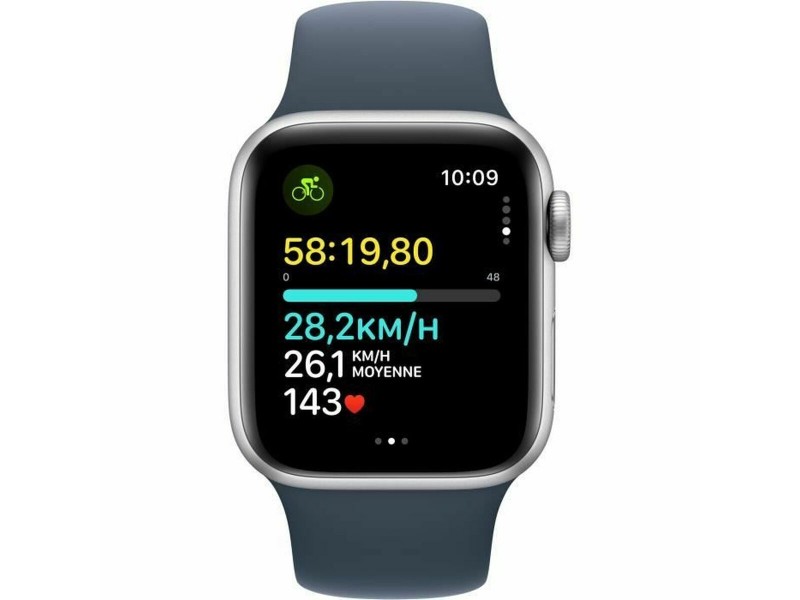 Смарт часовник Apple Watch SE (2a Gen) Син Сребрист 40 mm NaN –  BB Умни часовници