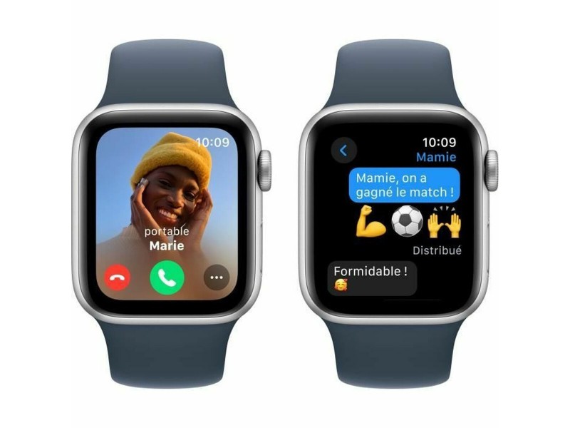 Смарт часовник Apple Watch SE (2a Gen) Син Сребрист 40 mm NaN –  BB Умни часовници