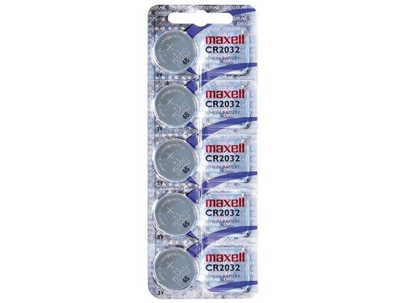 Литиеви кръгли батерии Maxell 3V CR2032 (20 броя) NaN –  BB Батерии
