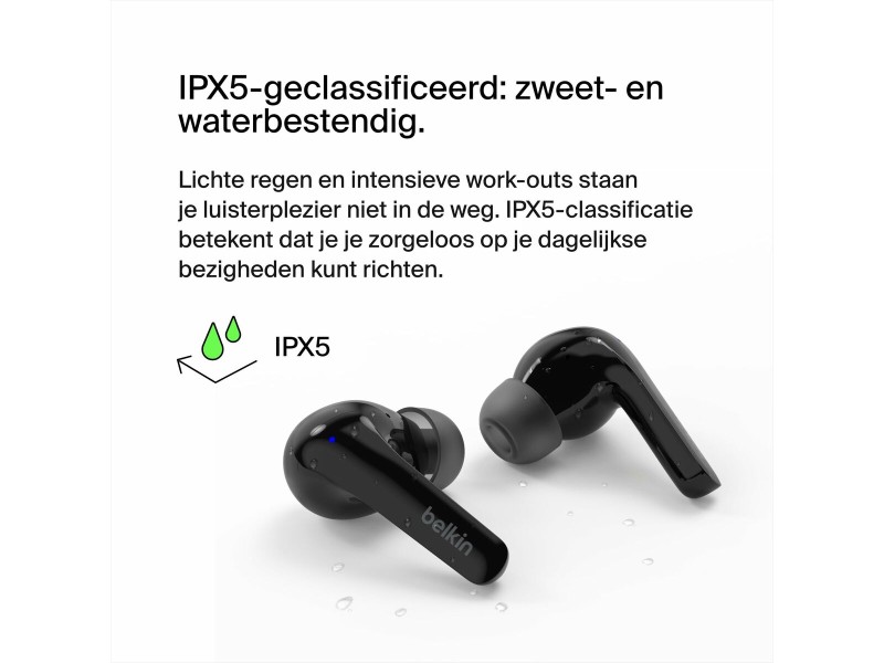 Малки Блутут Слушалки Belkin AUC010BTBK Черен NaN –  BB Bluetooth слушалки с едно ухо