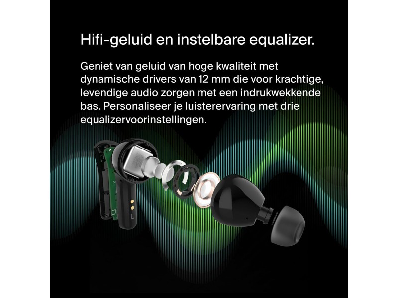 Малки Блутут Слушалки Belkin AUC010BTBK Черен NaN –  BB Bluetooth слушалки с едно ухо