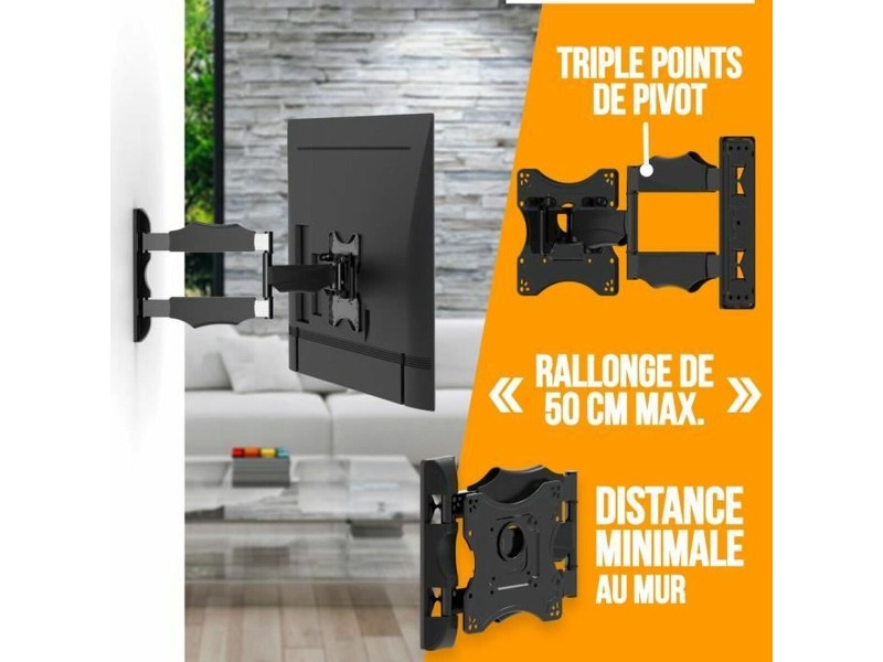 Поставка за телевизор Nanook Full Motion Tilt 43 19 NaN –  BB Стойки за телевизор за стена