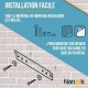 Поставка за телевизор Nanook Tilting 32 55 NaN –  BB Стойки за телевизор за стена