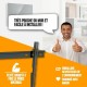 Поставка за телевизор Nanook Tilting 32 55 NaN –  BB Стойки за телевизор за стена