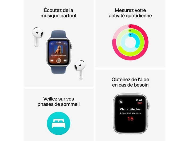 Смарт часовник Apple Watch SE Бежов 40 mm NaN –  BB Умни часовници