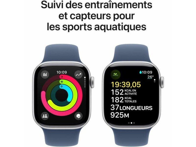 Смарт часовник Apple Watch Series 10 Син Сребрист NaN –  BB Умни часовници