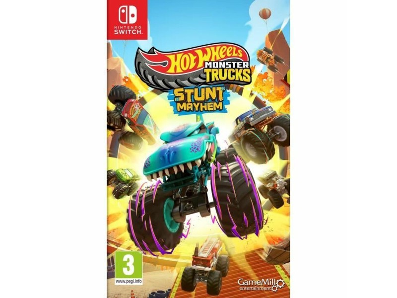 Видео игра за Switch Just For Games Hot Wheels Monster Trucks Stunt Mayhem NaN –  BB Комплекти