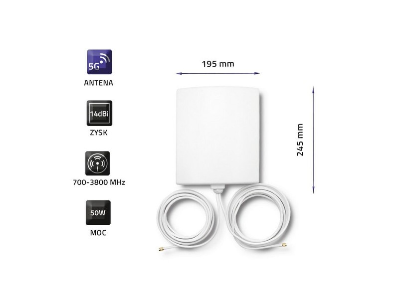 ТВ антена Qoltec 57022 NaN –  BB ТВ антени