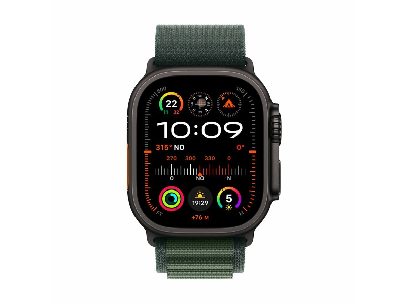 Смарт часовник Apple Watch Ultra2 1,92 Черен Зелен 49 mm NaN –  BB Умни часовници