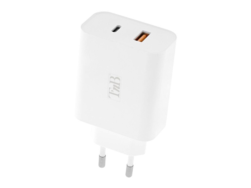 Зарядно за стена + USB-C кабел TNB CHNBTINY65 65 W NaN –  BB Мрежови зарядни