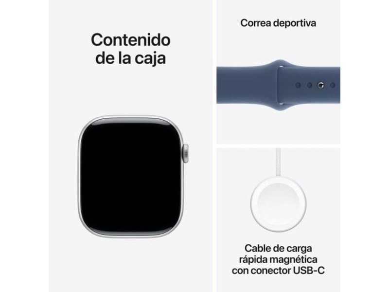 Смарт часовник Apple MWWM3QL/A Сив Ø 46 mm NaN –  BB Умни часовници