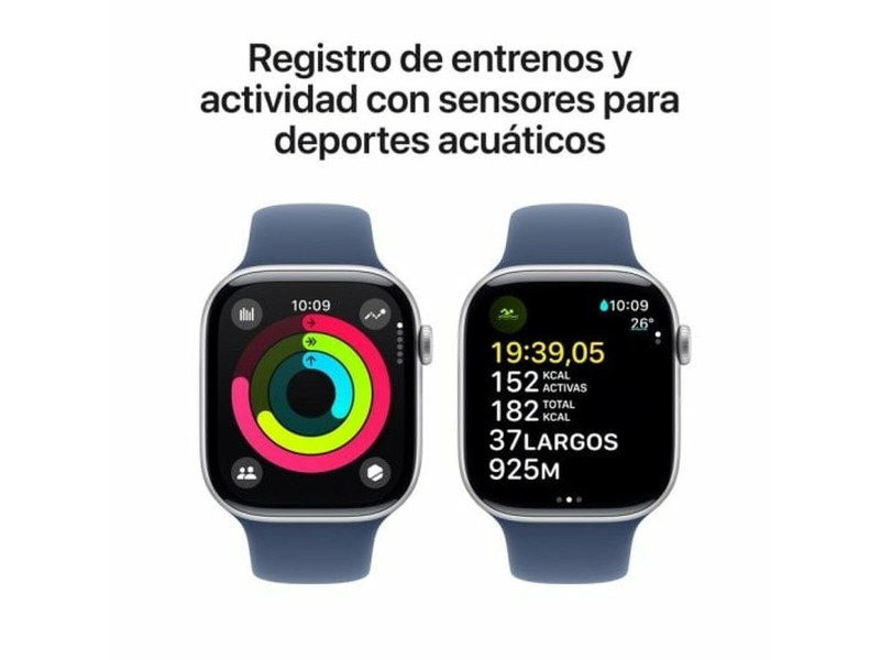 Смарт часовник Apple MWWM3QL/A Сив Ø 46 mm NaN –  BB Умни часовници