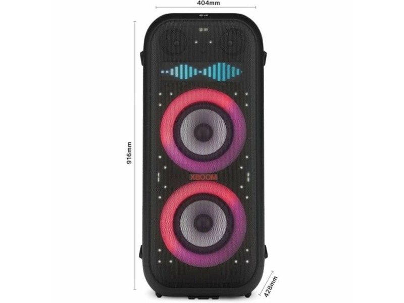 Блутут колони LG XL9T.DEUSLLK Черен NaN –  BB Преносими Bluetooth високоговорители