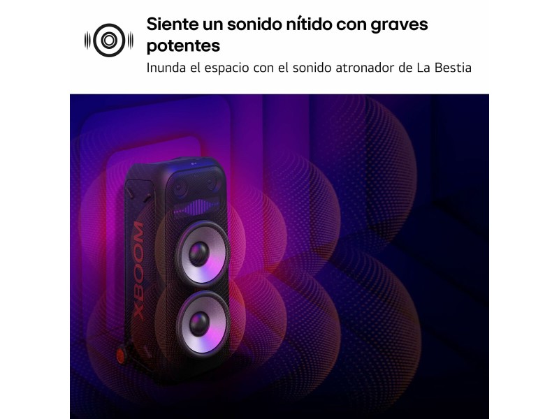 Блутут колони LG XL9T.DEUSLLK Черен NaN –  BB Преносими Bluetooth високоговорители