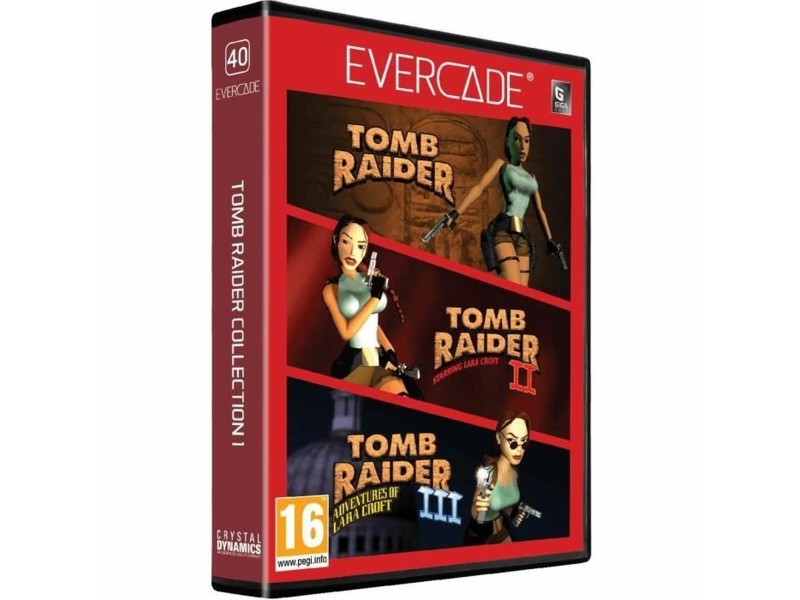 Патрон за Данни Just For Games Evercade Tomb Raider Collection 1 NaN –  BB Комплекти