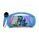 Тонколони с блутут и микрофон Караоке Lexibook Stitch Disney Син NaN –  BB Преносими Bluetooth високоговорители