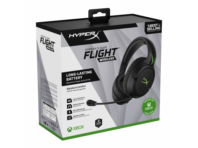 Слушалки за игра с микрофон HyperX 4P5J6AA Черен/Зелен NaN –  BB Слушалки за игри