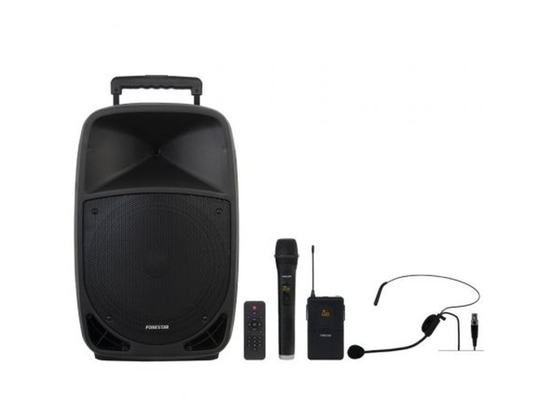 Преносими блутут колони FONESTAR MALIBU-312 Черен 250 W NaN –  BB Преносими Bluetooth високоговорители