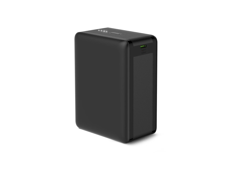 Powerbank KSIX Nano Черен 30000 mAh NaN –  BB Преносими зарядни устройства