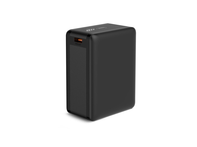 Powerbank KSIX Nano Черен 30000 mAh NaN –  BB Преносими зарядни устройства
