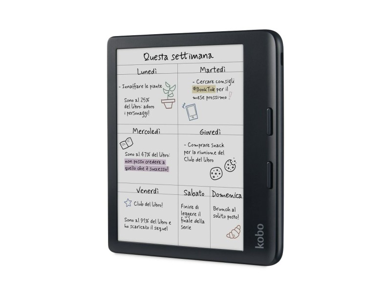 Електронна книга Rakuten N428-KU-BK-K-CK Черен 32 GB 7 NaN –  BB Четци за електронни книги