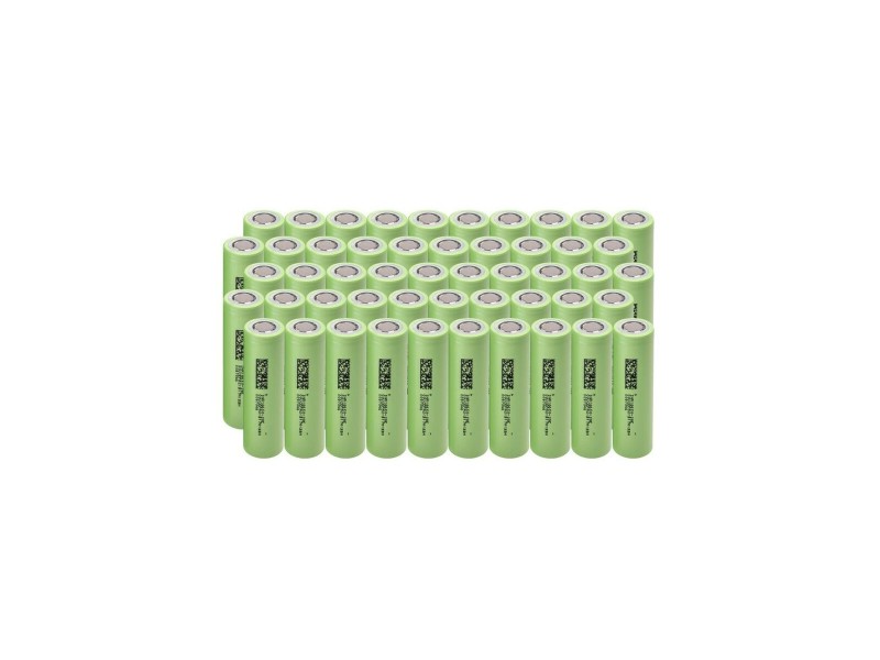 Зареждащи се батерии Green Cell 50GC18650NMC29 2900 mAh 3,7 V 18650 (50 броя) NaN –  BB Презареждащи се батерии