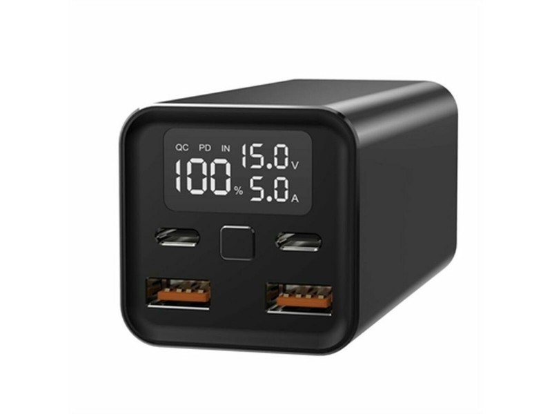 Резервна батерия LEOTEC LEPOW65W20K Черен 20000 mAh Бързо зареждане NaN –  BB Преносими зарядни устройства