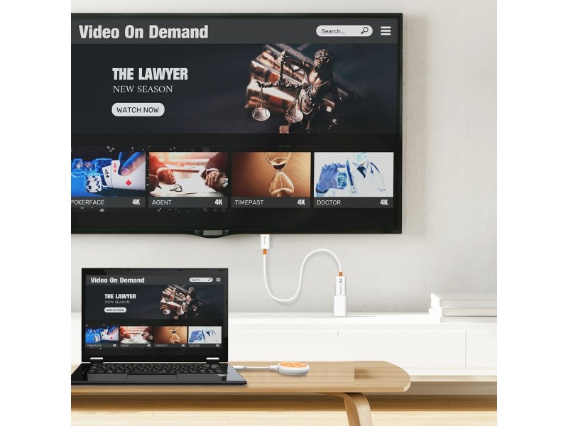 Аудио кабел с жак (3,5 mm) към 2 RCA кабел j5create JVAW62-N NaN –  BB Джак конекторни кабели