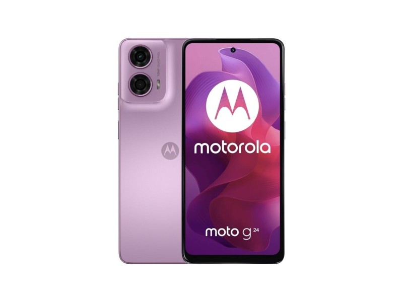 Смартфони Motorola Moto G24 6,56 MediaTek Helio G85 8 GB RAM 128 GB Розов Лавандула NaN –  BB Безплатни телефони и смартфони