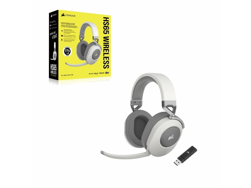 Слушалки с микрофон Corsair Бял NaN –  BB Слушалки