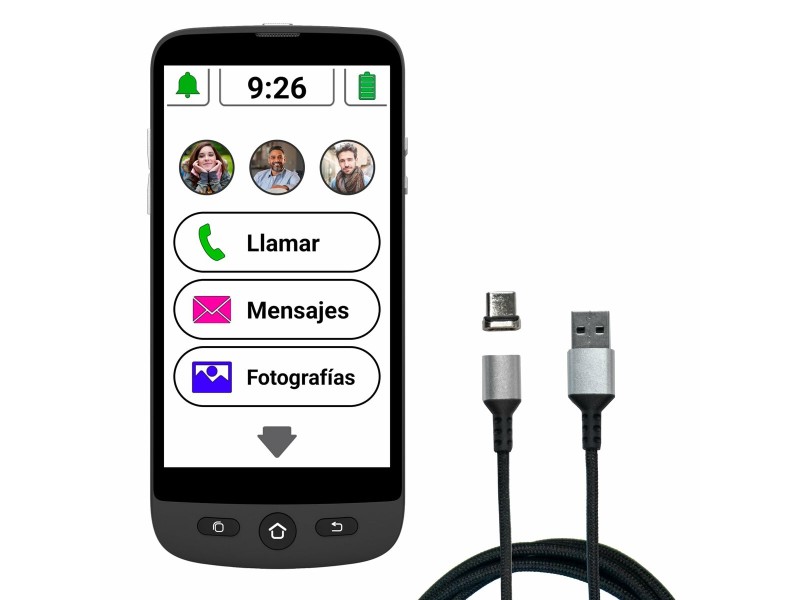 Смартфони Swiss Voice S510-M 5 2 GB RAM 16 GB Черен NaN –  BB Безплатни телефони и смартфони