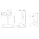 Поставка за телевизор Neomounts PLASMA-M2500TBLACK 42 100 150 kg NaN –  BB Стойки за телевизор за стена