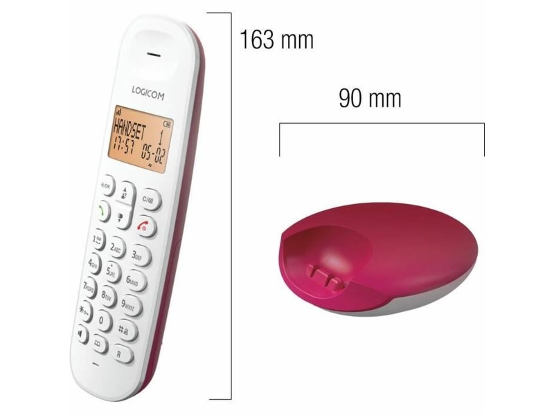 Стационарен телефон Logicom DECT ILOA 150 SOLO NaN –  BB Аналогови телефони