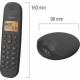 Стационарен телефон Logicom DECT ILOA 150 SOLO Черен NaN –  BB Аналогови телефони