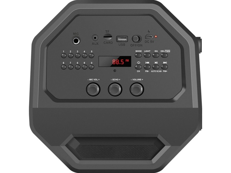Преносими блутут колони Defender 65109 Черен 50 W NaN –  BB Преносими Bluetooth високоговорители