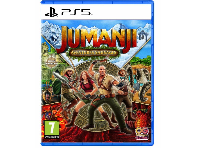 Видеоигра PlayStation 5 Outright Games Jumanji: Wild Adventures (FR) NaN –  BB Приключение