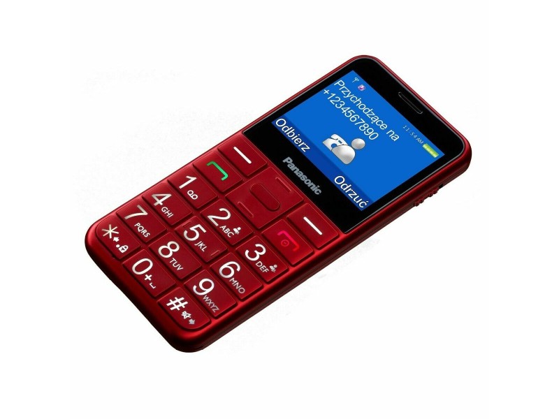 Мобилен телефон за по-възрастни хора Panasonic KX-TU155EXRN 2,4 NaN –  BB Големи ключови мобилни телефони