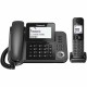 Стационарен телефон Panasonic KX-TGF310 Бял Черен Сив NaN –  BB Аналогови телефони