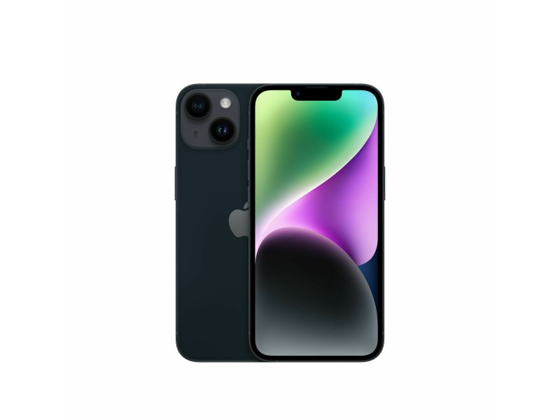 Смартфони Apple iPhone 14 6,1 5G 3840 x 2160 px 6,1 A15 128 GB Черен 128 GB NaN –  BB Безплатни телефони и смартфони