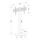 Поставка за телевизор Techly ICA-TR27 55 40 kg NaN –  BB Стойки за телевизор за стена