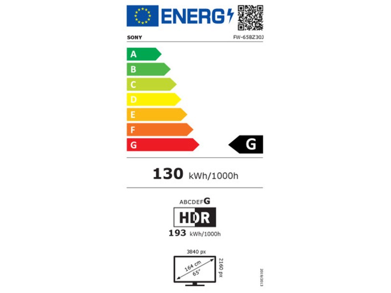 Телевизор Sony FW-65BZ30J 65 4K Ultra HD IPS D-LED HDR10 NaN –  BB Телевизори