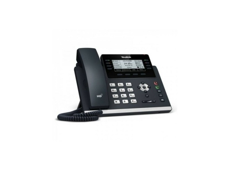 IP телефон Yealink YEA_B_T43U 3,7 Черен NaN –  BB VOIP телефони