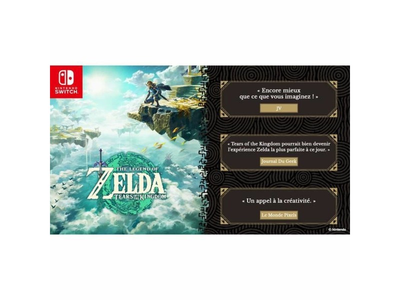 Видео игра за Switch Nintendo the legend of zelda tears of the kingdom NaN –  BB Комплекти