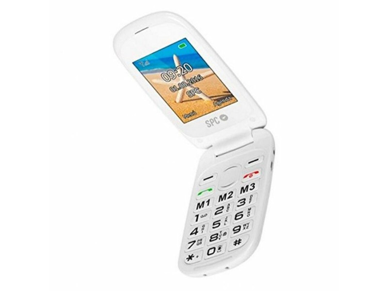 Мобилен телефон SPC Internet HARMONY WHITE Bluetooth FM 2,4 Бял NaN –  BB Безплатни телефони и смартфони